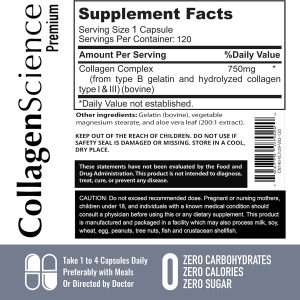 کپسول کلاژن ساینس افترایو 120 عددی