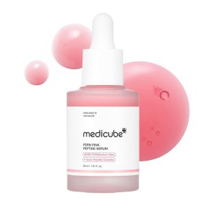سرم صورتی PDRN پپتاید مدی کیوب Medicube جوانساز 30 میل